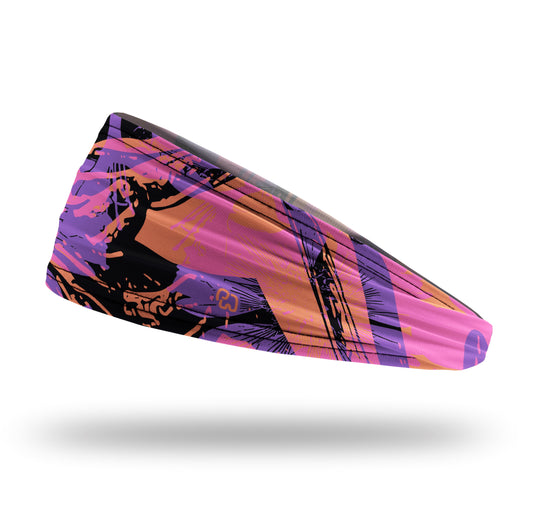 purple headbands for women